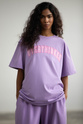T-SHIRT OVERTHINKER FROSTED LAVENDER