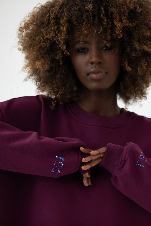 BLUZA EASY GRAPE WINE