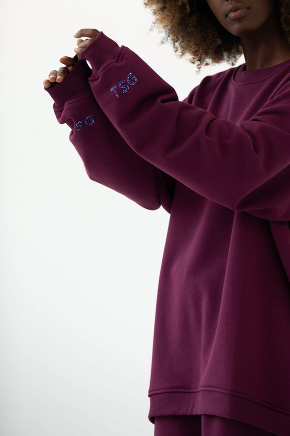 BLUZA EASY GRAPE WINE