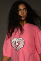 T-SHIRT HEART BLUSH