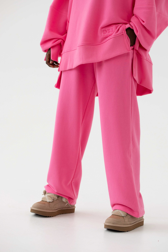 SPODNIE STRAIGHT LEG BLUSH