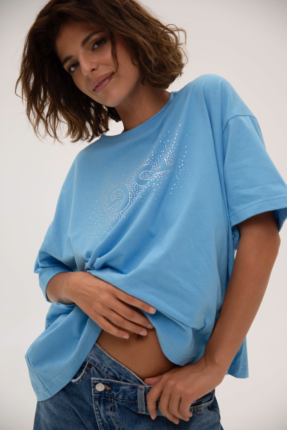T-SHIRT CRYSTAL BLUE