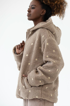BROWN SUGAR TEDDY PULLOVER