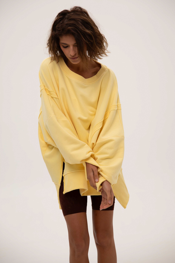 BLUZA OFF BUTTERCREAM