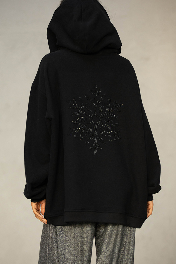 BLUZA SNOWFLAKE SHADOW BLACK