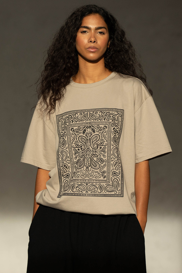 T-SHIRT BANDANA OAT