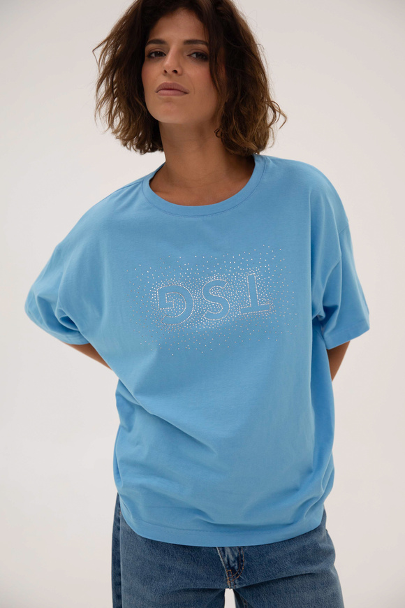 T-SHIRT CRYSTAL BLUE